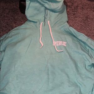 PINK cropped hoodie